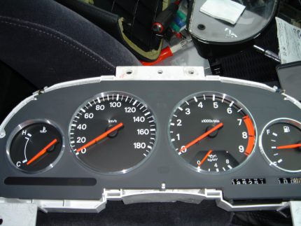 フェアレディ　z32 メーターリング Z32 メーターリング取り付け│憧れZ32