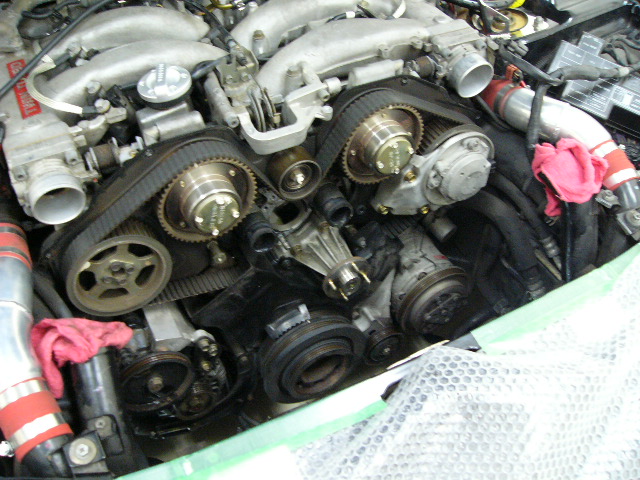 タイミングベルト交換セット 日産 フェアレディZ HZ32 H04.08〜H10.10用 4点セット タイミングベルト交換セット 日産 フェアレディZ HZ32 H04.08～H10.10