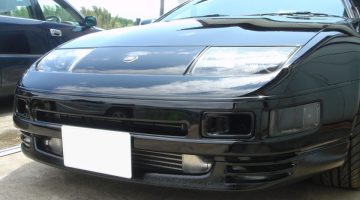 Z32 純正オプションコーナーポール撤去